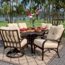 Sundance Deep Dining W Oval Table