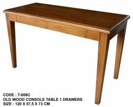 T008c Console Simple 1 Drawer