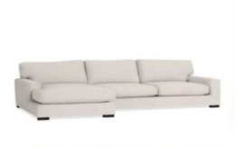 Turner Square Arm Upholstered 2 Piece Chaise Sectiona  Copy