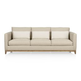 Teak Trim Sofa