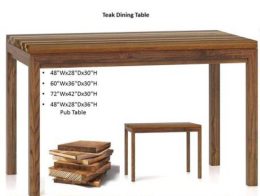 Teak Dining Table