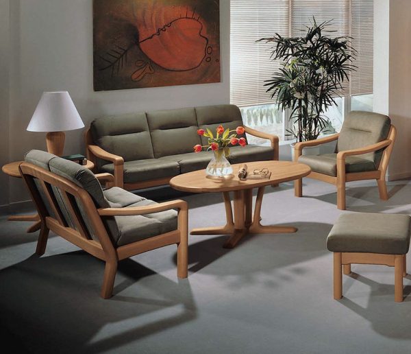 Traditional Solid Wood Upholstery Cd1230