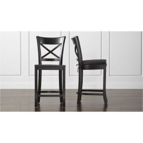 Vintner Black Bar Stool