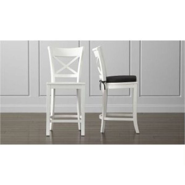 Vintner White Bar Stool