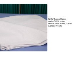 White Thermal Blankets