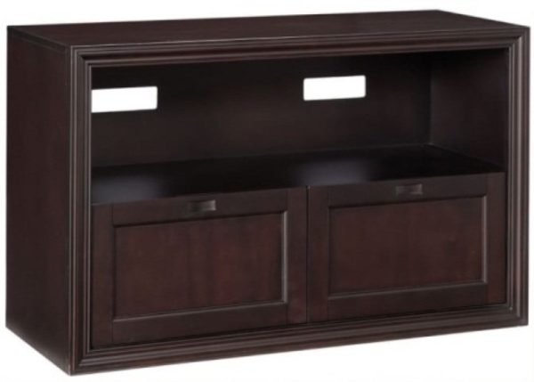 Winslow Wood Drawer Media Stand