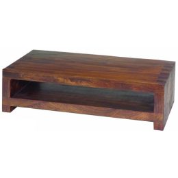 Wooden Circle Coffee Table