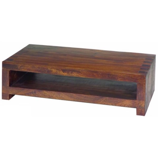 Wooden Circle Coffee Table