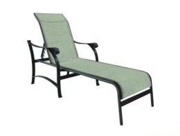 York Adjustable Sling Chaise Lounge