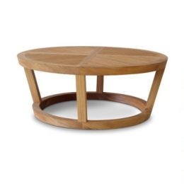 Korogated Outdoor Round Coffe Table
