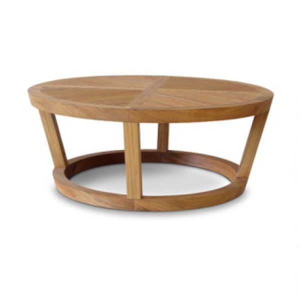 Korogated Outdoor Round Coffe Table