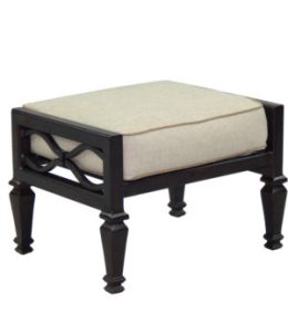 Villa Bianca City Cushioned Ottoman
