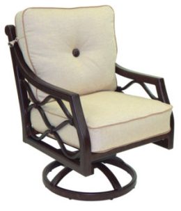 Villa Bianca City Cushioned Swivel Rocker