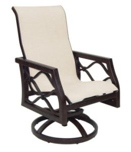 Villa Bianca City Sling Swivel Rocker