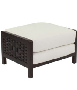 Spanish Bay Cushioned Ottoman