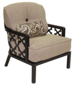 Belle Epoque Cushioned Lounge Chair