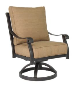 Madrid Cushioned Swivel Rocker