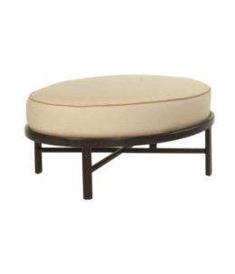 Monterey Oval Ottoman