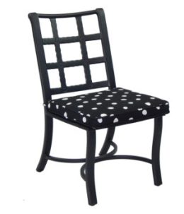 Monterey City Armless Cast Chair