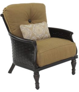 English Garden Cushioned Lounge Chair