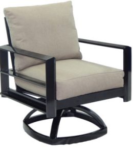 Vertice Cushioned Swivel Rocker