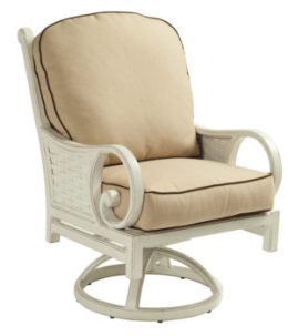 Riviera Cushioned Swivel Rocker