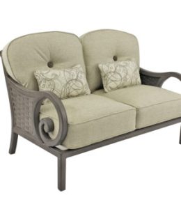 Riviera Cushioned Loveseat