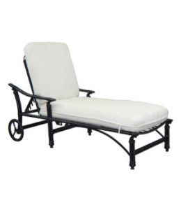 Coco Isle Cushioned Chaise Lounge