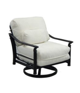 Coco Isle Cushioned Lounge Swivel Rocker