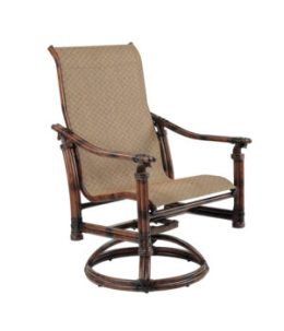 Coco Isle Sling Swivel Rocker