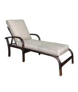 Meridian Cushioned Chaise Lounge