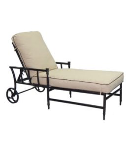 Provence Cushioned Chaise Lounge