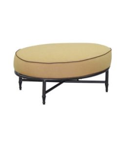 Provence Oval Ottoman