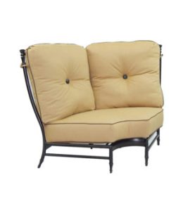 Provence Sectional Corner Ultra High Back Lounge Chair