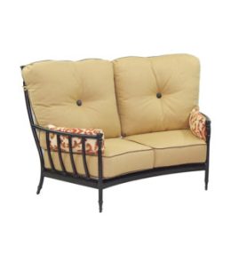 Provence Ultra HighBack Crescent Loveseat