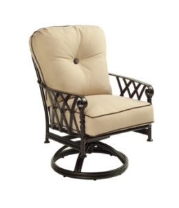 Veranda Cushioned Swivel Rocker