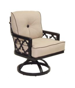 Belle Epoque Cushioned Swivel Rocker