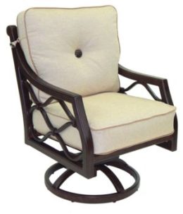 Villa Bianca Cushioned Swivel Rocker