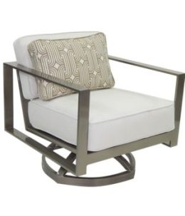 Park Place Cushioned Lounge Swivel Rocker