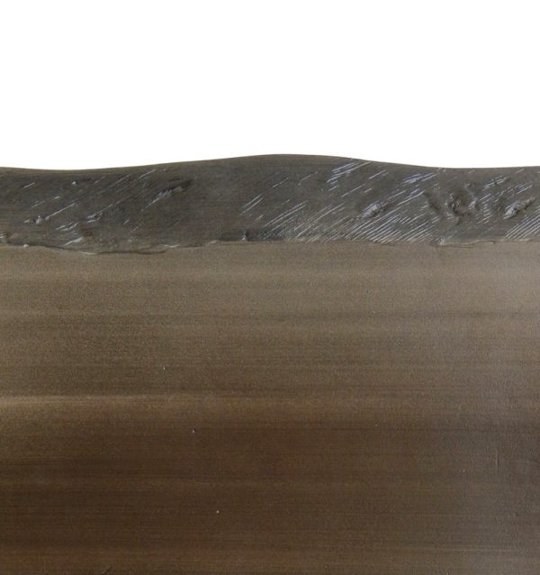 LIVE EDGE WEATHERED WOOD WITH WALNUT