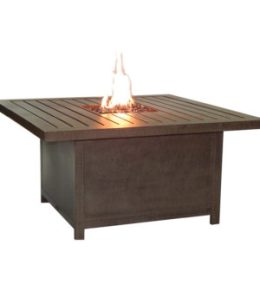 MODERNA RECTANGULAR FIREPIT COFFEE TABLE