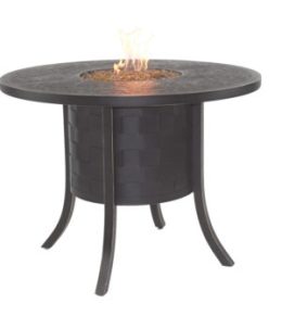 Classical Round Firepit Counter Height Table