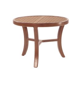 TRANSITIONAL ROUND OCCASIONAL TABLE