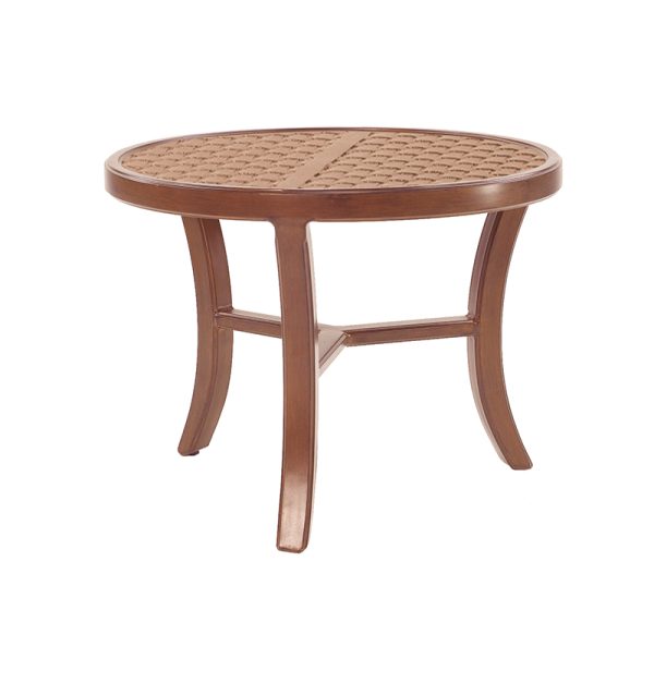 TRANSITIONAL ROUND OCCASIONAL TABLE