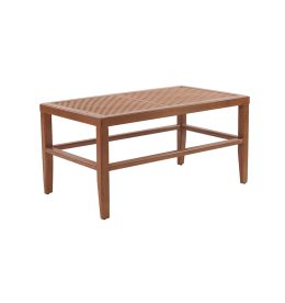 TRANSITIONAL SMALL RECTANGULAR COFFEE TABLE