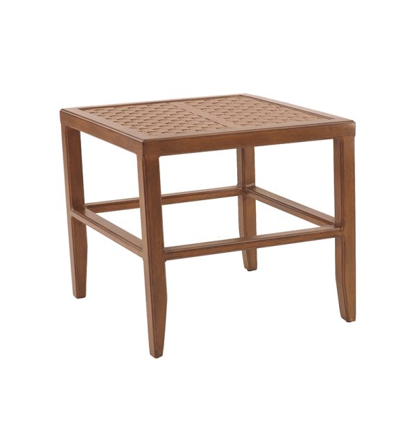 TRANSITIONAL SQUARE SIDE TABLE