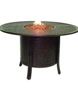 COCO ISLE ROUND FIREPIT DINING TABLE