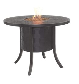 Classical Round Firepit Counter Height Table