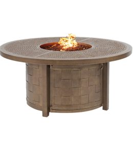 Classical Round Firepit Coffee Table