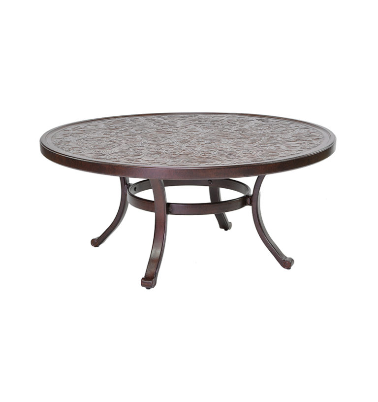 VINTAGE ROUND COFFEE TABLE Costa Rican Furniture